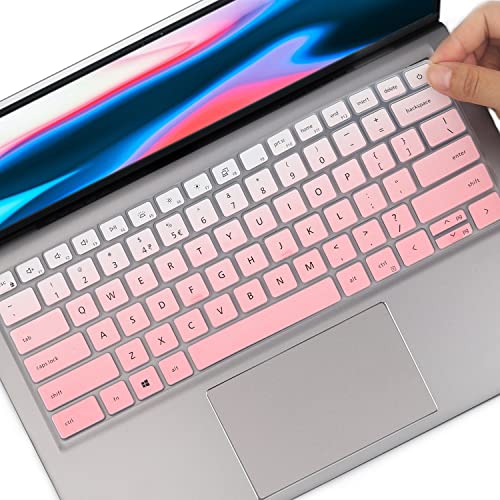 Keyboard Cover for Dell Inspiron 14 2-in-1 Laptop, Insprion 5410 5415 5418 5420 5425 7415 7420 7415 7420 7425, Inspiron 16 5620 5625 7620, Inspiron 13 5310 /Dell Latitude 3320 3420 -Opink - color: GPink