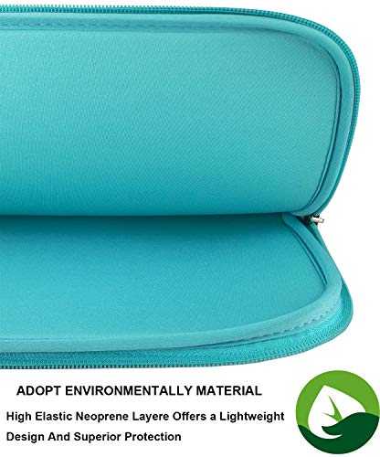 Naukay 15.6 Inch Laptop case Bag,Against dust Resistant Neoprene Notebook Computer Pocket Sleeve/Tablet Briefcase Carrying Bag Compatible 15-15.6 Inch HP/Dell/Asus/Acer/Toshiba/Fujitsu-Blue - color: Blue, size: 15.6 inch