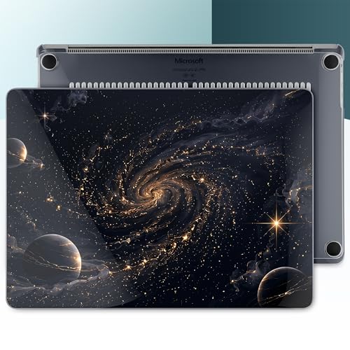 Batianda Cosmic Nebula Case for Microsoft Surface Laptop 15 inch | Fits Surface Laptop for Business 8th Edition 2026 & Surface Laptop 7 15" 2024, 4-in-1 Bundle, Slim Hard Shell, Precision Fit - color: Cosmic Nebula