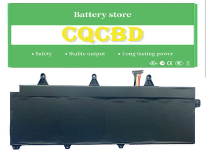 CQCQ C41N1802 Battery for ASUS ROG Zephyrus S GX701 GX701G GX701GX GX701GWR GX735GV GX735GW GX735GX GX735GXR GX735GWR GX735LWS GX701LV GX701LWS Serie (15.4V 76Wh)