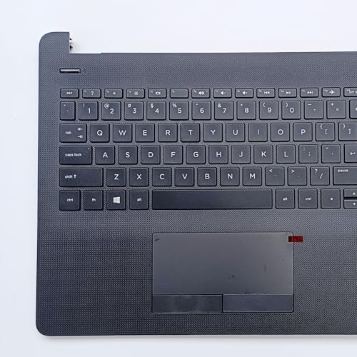 Replacement for HP Pavilion 15-BS 15-BU 15-BW 15-BS020WM 250 G6 255 G6 256 G6 Laptop Upper Case Palmrest Keyboard Touchpad Assembly Part 15.6" 925010-001 925008-001 929906-001 Top Cover Black