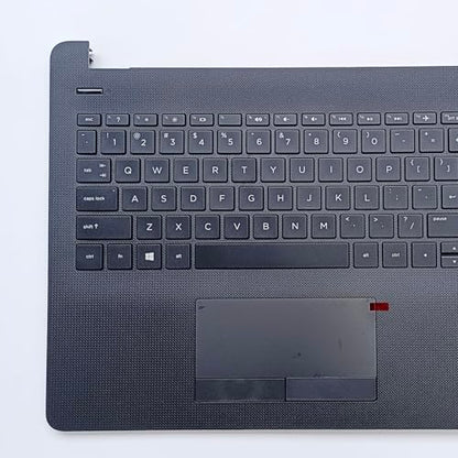 Replacement for HP Pavilion 15-BS 15-BU 15-BW 15-BS020WM 250 G6 255 G6 256 G6 Laptop Upper Case Palmrest Keyboard Touchpad Assembly Part 15.6" 925010-001 925008-001 929906-001 Top Cover Black