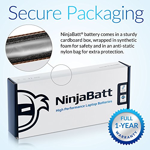 NinjaBatt Battery for HP 593553-001 636631-001 MU06 MU09 593554-001, HP Pavilion dm4 g4 g6 g7 DV3-4000 DV5-2000 DV6-3000 DV7-6000, Compaq Presario CQ42 CQ56 CQ57 CQ62 - High Performance - size: HP MU06 MU09