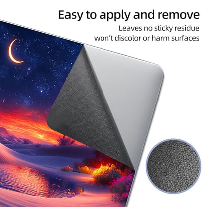 Universal Laptop Skin Sticker Decal, 12"-15.6" Aesthetic Vinyl Wrap, Desert Night Oasis Waterproof Notebook Cover Art Protector for MacBook HP Dell Lenovo, Fits 13" 14" 15" 15.6" - color: Desert Night Oasis