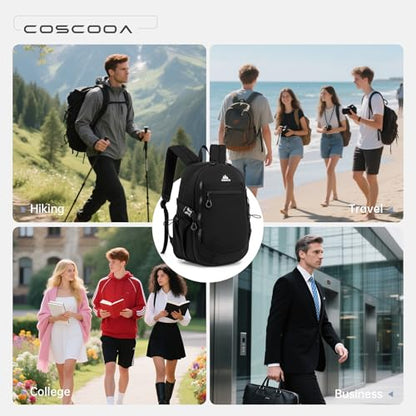 40x30x15cm Personal Item Travel Backpack,16"x12"x6" Small Carry-On Bag 20L, Flight-Approved Underseat Luggage, Mochila de Viaje,Cabin-Size Lightweight Backpack for Men & Women - color: Purple
