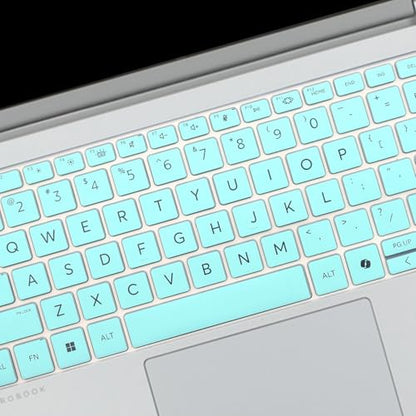 Keyboard Cover for HP ProBook 440 G11 14 & HP ProBook 445 G11 14-inch Laptop Accessories Keyboard Protective Cover Skin (NOT Fit HP ProBook 440 445 G10/G9/G8/G7/G6/G5)-Hotblue - color: Hotblue