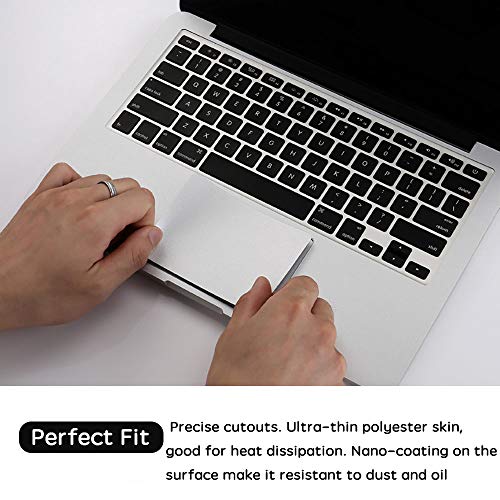 Palm Rest Full Cover with Trackpad Protector Sticker Skin for MacBook Pro 16 Inch (A2141),Ultra Thin Scratch Resistant (Gray)