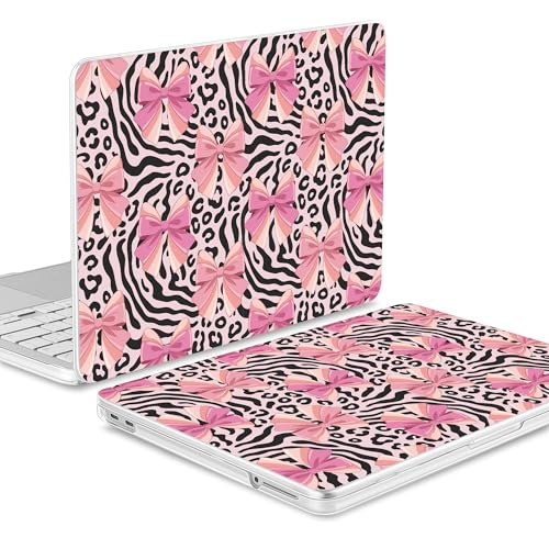 Tuiklol for 2026 MacBook Neo 13 Inch A18 Pro Chip Case, (Model A3404) Anti-Scratch Anti-Drop Slim Hard PC Shell Case with Shockproof Protective MacBook Neo Laptop Cover, Grid Bow - color: Grid Bow