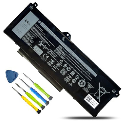 64Wh GRT01 Laptop Battery Replacement for Dell Latitude 14 5421 5431 15 5521 5531 Precision 3470 3561 3571 3591 Alienware m17 R5 AMD Gaming Series R05P0 05RGW 0P3TJ 00P3TJ VXD57 15.2V 4000mAh 4-cell - size: 10.78*4.40*0.41inch GRT01