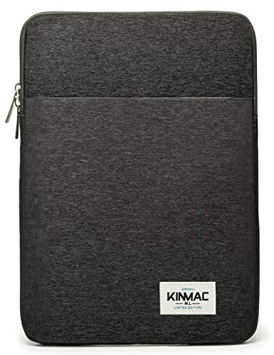 Kinmac 360° Protective Vertical Laptop Sleeve Case Cover Bag with Pocket for MacBook Air 13 inch,iPad Pro 13" and 12.5-13.3 inch HP Lenovo Dell ASUS Acer Laptop Computer (Black) - color: Black, size: 12.5 inch-13.3 inch
