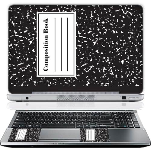 13 13.3 Inch Laptop Skin Sticker Cover Premium Sticker Cover Art Decal Decorative (Included 2 Wrist Pad Skins) - Composition Book 2 - color: 3620, size: 13 Inch