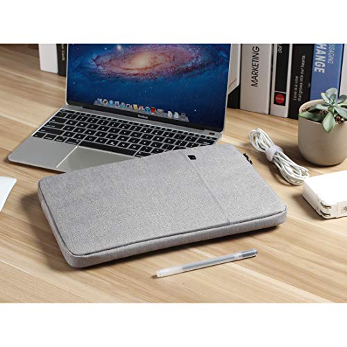 NIDOO 13-14 inch Laptop Sleeve Case Protective Computer Cover for 14" MacBook Pro M2 M1 / 14.4" Surface Laptop Studio / 13.5" Surface Book 3 / ThinkPad X1 Carbon / P14s T14 E14 / HP, Grey - color: Grey, size: 13-14 Inch / Surface Laptop Studio