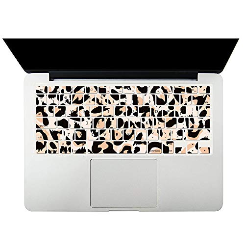 Protective Case Compatible with MacBook Pro 13 inch with CD-ROM Model: A1278(Old Version 2012/2011/2010/2009/2008), Plastic Hard Shell Case Cover & Keyboard Cover Skin - Leopard - color: Leopard 2, size: A1278(Pro 13 w/CD-ROM 2008-2012)