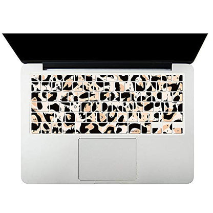 Protective Case Compatible with MacBook Pro 13 inch with CD-ROM Model: A1278(Old Version 2012/2011/2010/2009/2008), Plastic Hard Shell Case Cover & Keyboard Cover Skin - Leopard - color: Leopard 2, size: A1278(Pro 13 w/CD-ROM 2008-2012)