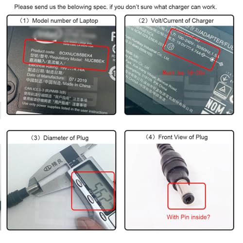 USB-C 100W 20V Input to DC 4.5 * 3.0mm PD Power 65W Output Charge Cable Support QC PD Type-C Compatible with DELL-Laptop (1.8m) - style: 4.5x3.0mm DE
