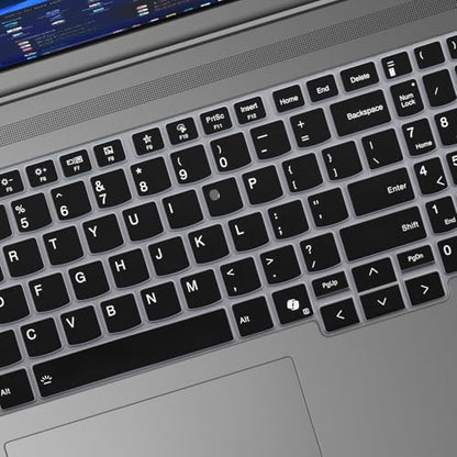 Keyboard Cover for Lenovo ThinkBook 16 G6 G7 G8 G9 & ThinkBook 16p G4 G5 G6 16 Inch Laptop Keyboard Cover Skin Protector (NOT FIT ThinkBook 16 G4)-Black - color: Black