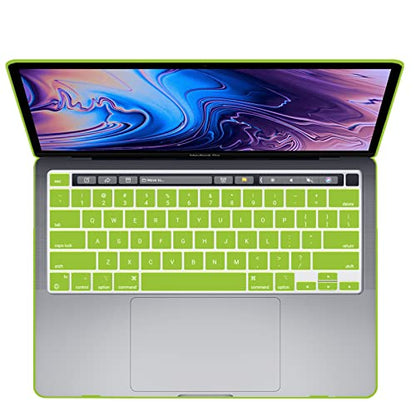 IBENZER Compatible with MacBook Pro 13 Inch Case M2 M1 2026 2025 2024 2023 2022 A2338 A2289 A2251 A2159 A1989 A1706 A1708, Hard Shell Case & Keyboard Cover for Mac Pro 13, Avocado Green, T13AVGN+1 - color: Avocado Green