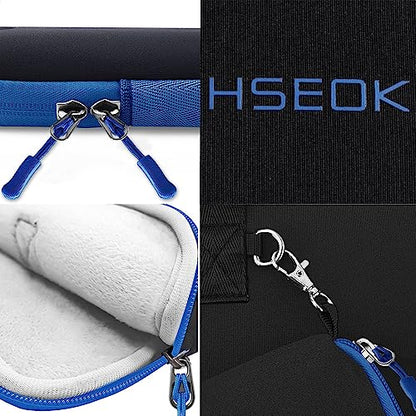 Hseok Laptop Sleeve 13.3-14 inch Case with Small Pouch, Neoprene Computer Bag Compatible with MacBook Neo/Pro 14 M5/M4/M3/M2/M1, Mac Air/Pro 13.3, XPS 14 and Most 13-14 inch Notebooks,B01K03 - color: B01k03, size: 13"-14"