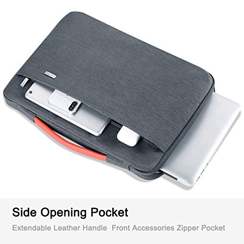 LANDICI 15.6-16 Inch Protective Laptop Sleeve with Handle, Grey | Waterproof computer cover for MacBook Pro 16 M1-M4 2019-2025 and 15.6-16 inch HP, Dell, Lenovo, Acer and ASUS laptops - color: Grey, size: 15.6-16 inch