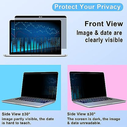 ZOEGAA Privacy Screen Protector for MacBook Pro 15 Inch (2012-2015). | 1 Install Ways; Anti Bule Light/Glare; Compatible With MacBook Pro 15 Inch Model (A1278 A1286 A1398); - size: MacBook Pro 15 inch (2012-2015)