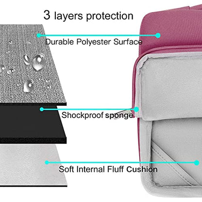 MOSISO Compatible with MacBook Air 13 inch Case M5 2026 M4 2025 M3 M2 2024-2022 A3449 A3240 A3113 A2681,Hard Shell&Sleeve Bag&Keyboard Skin&Webcam Cover&ScreenFilm for MacBook Air 13.6, Dusty Rose - color: Dusty Rose