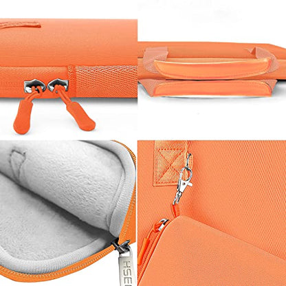 Hseok Laptop Sleeve 13.3-14 inch Case with Small Pouch, Neoprene Computer Bag Compatible with MacBook Neo/Pro 14 M5/M4/M3/M2/M1, Mac Air/Pro 13.3, XPS 14 and Most 13-14 inch Notebooks,O02G01 - color: O02g01, size: 13"-14"