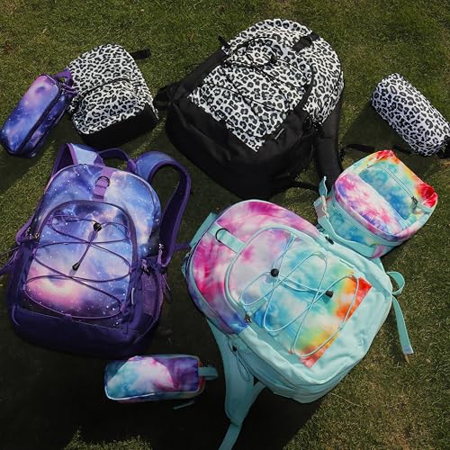 Choco Mocha Butterfly Backpack for Teen Girls, Travel School Backpack for Girls Middle School Large Bookbag 18 Inch, Purple - color: Butterfly-purple