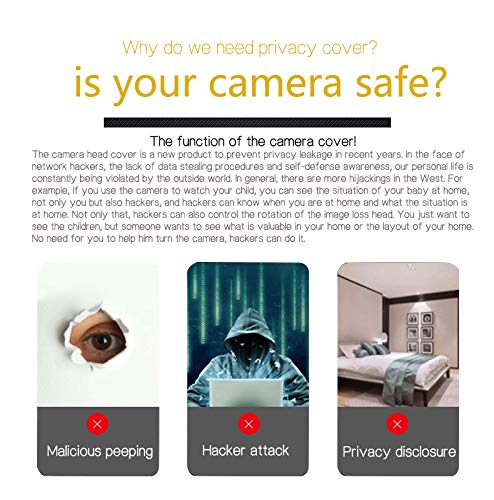 Nertpow Webcam Cover Laptop Camera Covers Metal Slide for Laptop Computer Phone Camera Privacy Covers Metal Ultra Thin 3 Pack