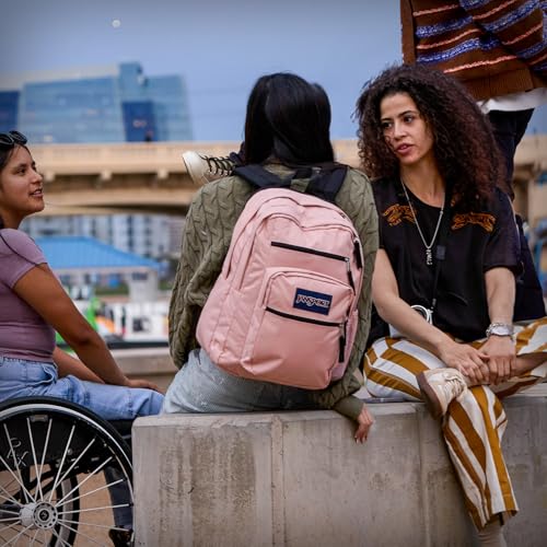 JanSport Laptop Backpack - Computer Bag with 2 Compartments, Ergonomic Shoulder Straps, 15” Laptop Sleeve, Haul Handle - Black - color: Black