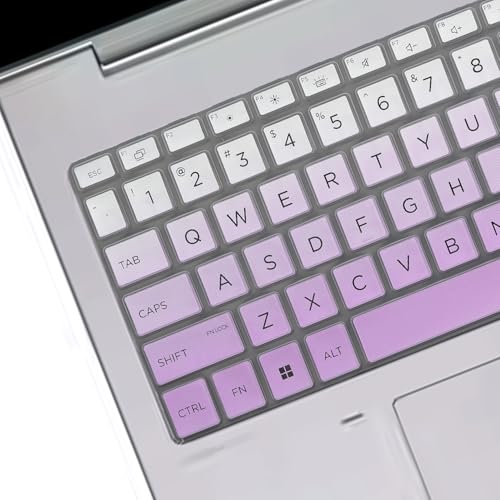 Keyboard Cover for 2026 2025 HP EliteBook 660 G11 16"/EliteBook 665 G11 16", HP ProBook 460 465G11 16 inch Laptop Accessories Protective Keyboard Cover Skin US Layout -OmbrePurlple - color: OmbrePurlple