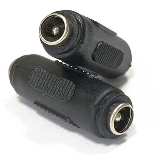 2pcs 12V DC Power Adapter 5.5mm X2.1mm, 2.1x5.5mm CCTV Camera DC Power Adapter for CCTV Security Camera, DVR, Car Rearview Monitor System Video, LED Strip Light, Surveillance - style: 5.5x2.1 to 5.5x2.5mm
