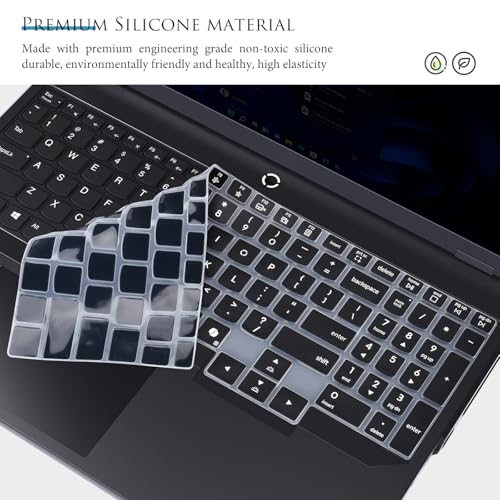 Keyboard Cover for Lenovo Legion Pro 5 5i Gen 10 16" 16IAX10H 16ADR10 16IAX10 16IRX10/Legion 5 5i 16" 16IAX10, Lenovo Legion Pro 7 7i 16" 16IAX10H/Legion 7i 16"/ Legion 9 9i 18" 18IAX10 Skin - Black - color: Black