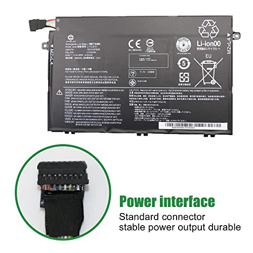 01AV448 L17C3P51 SB10K97609 Laptop Battery Replacement for Lenovo ThinkPad E480 E485 E495 E580 E585 E490 E590 E595 E14 E15 Series L17M3P52 01AV447 L17L3P51 01AV445 L17M3P51 01AV446 11.1V 45Wh