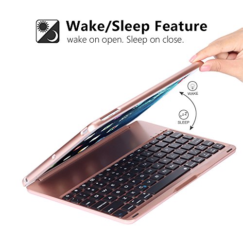 Earto Keyboard Case for iPad 10.2 2019, iPad Air 10.5 2019, iPad Pro 10.5 2017 – Keyboard Compatible with iPad 7th Generation/iPad Air 3 – Backlight Keyboard for Tablet