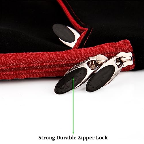 Sleek Stylish 15 inch Laptop Sleeve Bag with Front Accessory Pocket, Water Resistant Sleeve Bag Portable Cover for MacBook, HP, Lenovo, Dell, ASUS Laptops