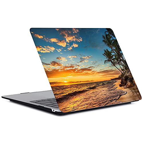 Bandless Protective Case Compatible with MacBook Pro 13 inch CD-ROM Model: A1278, Plastic Hard Shell Cover & Keyboard Skin - Sunset, A1278(Pro w/CD-ROM 2008-2012) - color: Sunset, size: A1278(Pro 13 w/CD-ROM 2008-2012)