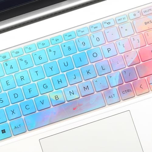 Keyboard Cover for HP 15.6" Laptop 15t 15z 15-fcxxxx 15-fdxxxx Series 2026 2025 2024, HP 15t-fd100/fd000 15-fd0083wm 15-fc0025dx 15-fc0093dx 15-fd0005dx fd0023dx, HP 250 255 G10 15.6 -Stylish Colorful - color: Colorful