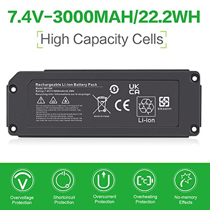TREE.NB 7.4V 22.2Wh 061384 Battery for Bose Soundlink Mini I one Gen 1 Speaker US Version bateria para 413295 61385 61384 61386 63287 061384 061386 063287 - size: ‎061384
