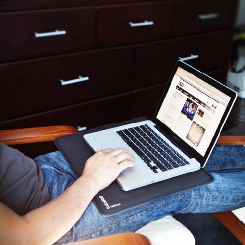 Grifiti Home Office Deck Lap Desk for MacBooks, Notebooks, iPads, Keyboards, and Writing (12 x 17 Inches)