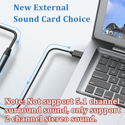 USB to Optical Audio Adapter, PC to SPDIF Sound Card Optical Output Compatible with Windows macOS Laptop Computer, Not for TV, One Way Signal Only from USB to Toslink, Not support 5.1 Channel - color: Red