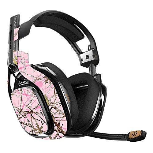 MightySkins Skin Compatible with Astro A40 3rd Generation Gaming Headset - Conceal Pink Protective, Durable, and Unique Vinyl Decal wrap Cover Easy to Apply, Remove, and Change Styles Made in The USA - color: Conceal Pink