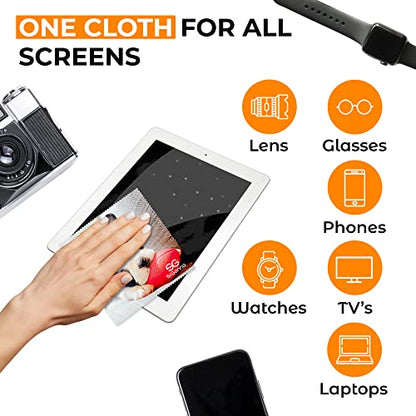 Microfiber Cleaning Cloth for Glasses - Eyeglass Cleaning Cloth - Lens Cleaning Cloth - Microfiber Glasses Cleaning Cloth for Phone, Screens, Camera Lens Cleaner - 6 pcs - color: 6 Pcs Dogs