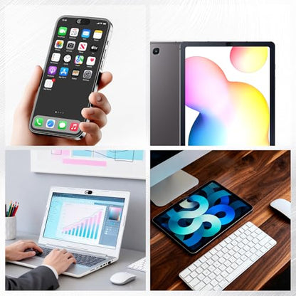 50 Pcs Webcam Cover Slide, Ultra-Thin Cell Phone Camera Cover | 0.023 Inch, Universal Durable, For Laptop, Smartphone, Computer, Protect Your Privacy and Security