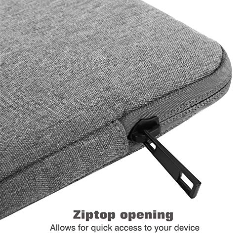 MoKo 9-11 Inch Tablet Sleeve Bag Padded Protetive Carrying Case | Fits New 11inch iPad Air M4, iPad A16 2025, iPad Pro 11 M4, Air 5/4/3, iPad 10/9/8th Gen, Tab S8/S9 11", Light Gray - color: Light Gray, size: 9-11 inch