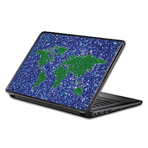 Universal 15" Laptop Skin -Bling World | Protective, Durable, and Unique Vinyl Decal wrap Cover - color: Bling World
