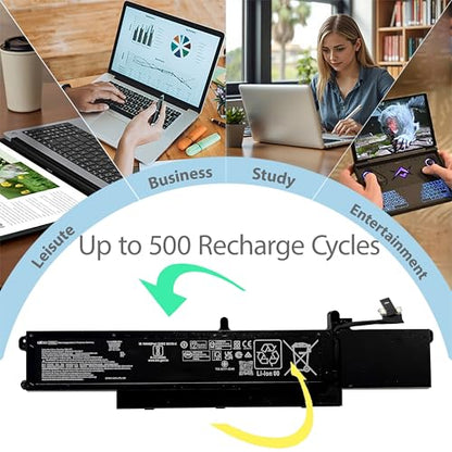 VS08XL VX08XL Laptop Battery Replacement for HP ZBook Fury 16 G9 6X3J4UT 609L4AV 766X9UA G10 G11 Mobile Workstation Series TPN-IB0N TPN-DB1F M85951-171 M85951-271 M86087-001