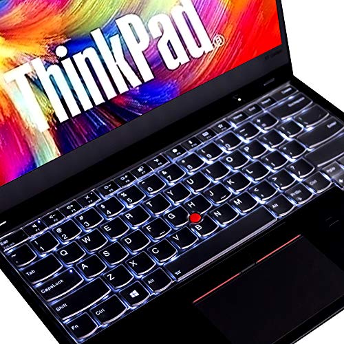 Keyboard Cover for Lenovo ThinkPad 14" E14 Gen 4 3 2 1, Thinkpad E480 E485 E490 E475 E470 E470c, ThinkPad T460(s) T470(s) T480(s) T490/S T495(S), ThinkPad L390 L460 L470 L480, Thinkpad A475 A485-TPU - color: TPU