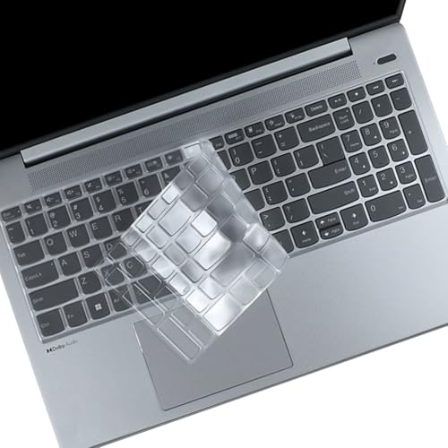 MUBUY Keyboard Cover for Lenovo IdeaPad 1/IdeaPad 1i 15.6 inch Laptop 15ADA07 15IAU7 15ALC7 15IJL7, New Lenovo IdeaPad 1 15IGL7 15.6 Lenovo V15 Series 15.6" US Keyboard Skin-TPU - color: TPU