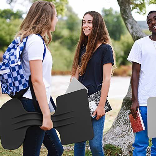 ECR4Kids The Surf Portable Activity Lap Desk, Classroom Essentials, Black - color: Black, style: Surf Seat