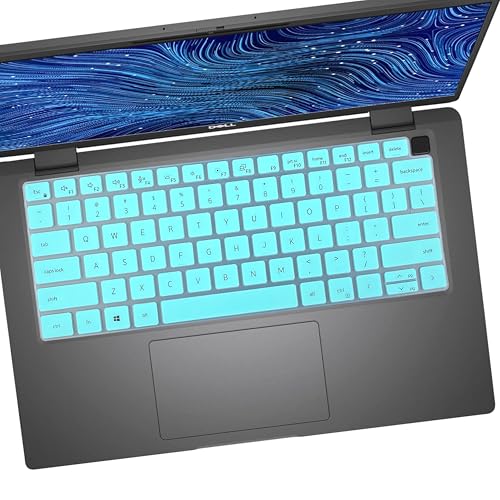 Keyboard Cover for Dell Latitude 3000 3340 13.3"(2023), Dell Latitude 5320 5330 5340 5350 13.3, Dell Latitude 7320 7330 7340 7350 13.3", Dell Latitude 7340 13.3" Laptop Keyboard Skin-HotBlue - color: HotBlue